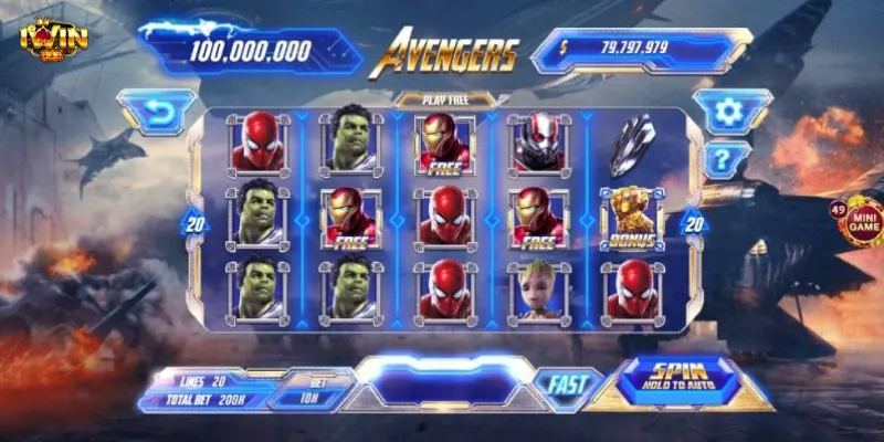 5 lý do không thể bỏ qua Nổ Hũ Avengers