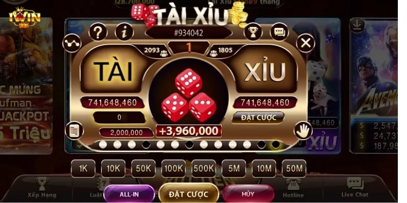 Mẹo đặt cược tài xỉu online hiệu quả tại IWIN